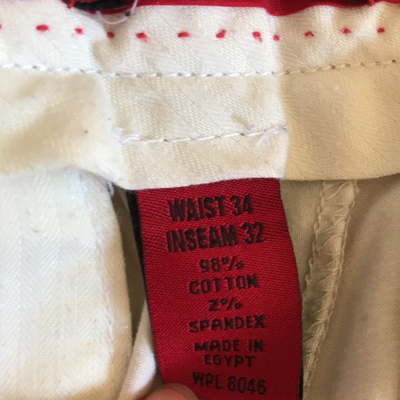 Khaki chinos in good used condition - Picture 2 of 3